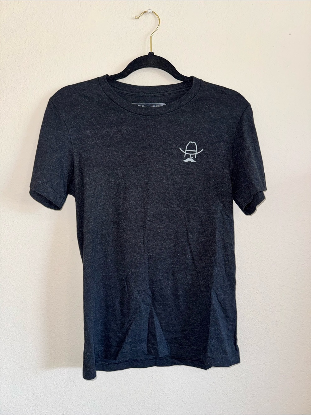 Men's Charcoal Crew Neck T-Shirt